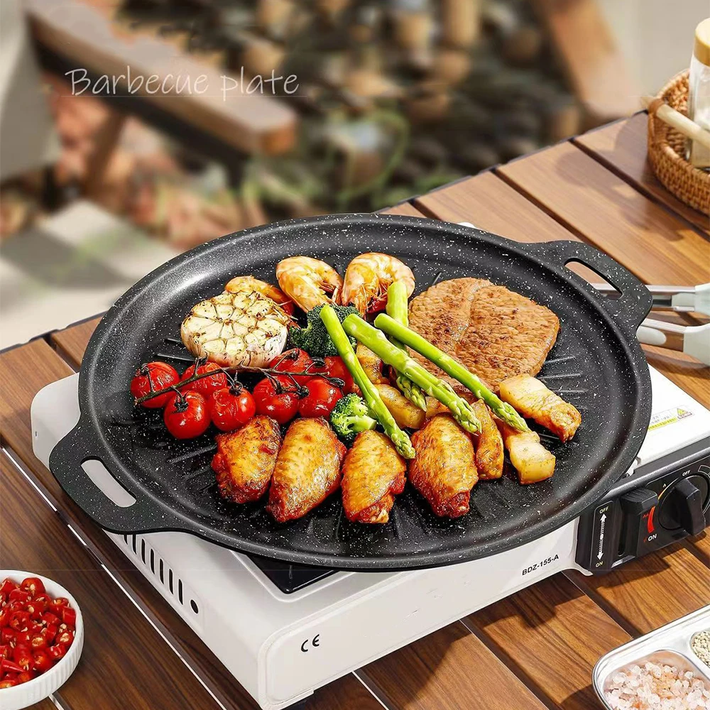 Outdoor Camping Kitchen - Plancha para Asar de 34CM para