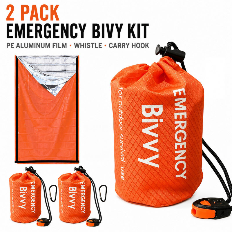 Outdoor Camping Sleeping Bag - Paquete de 2 sacos de dormir