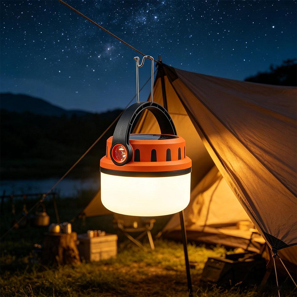 Camping Solar Lantern - Nueva Lámpara de Camping Solar Recargable,