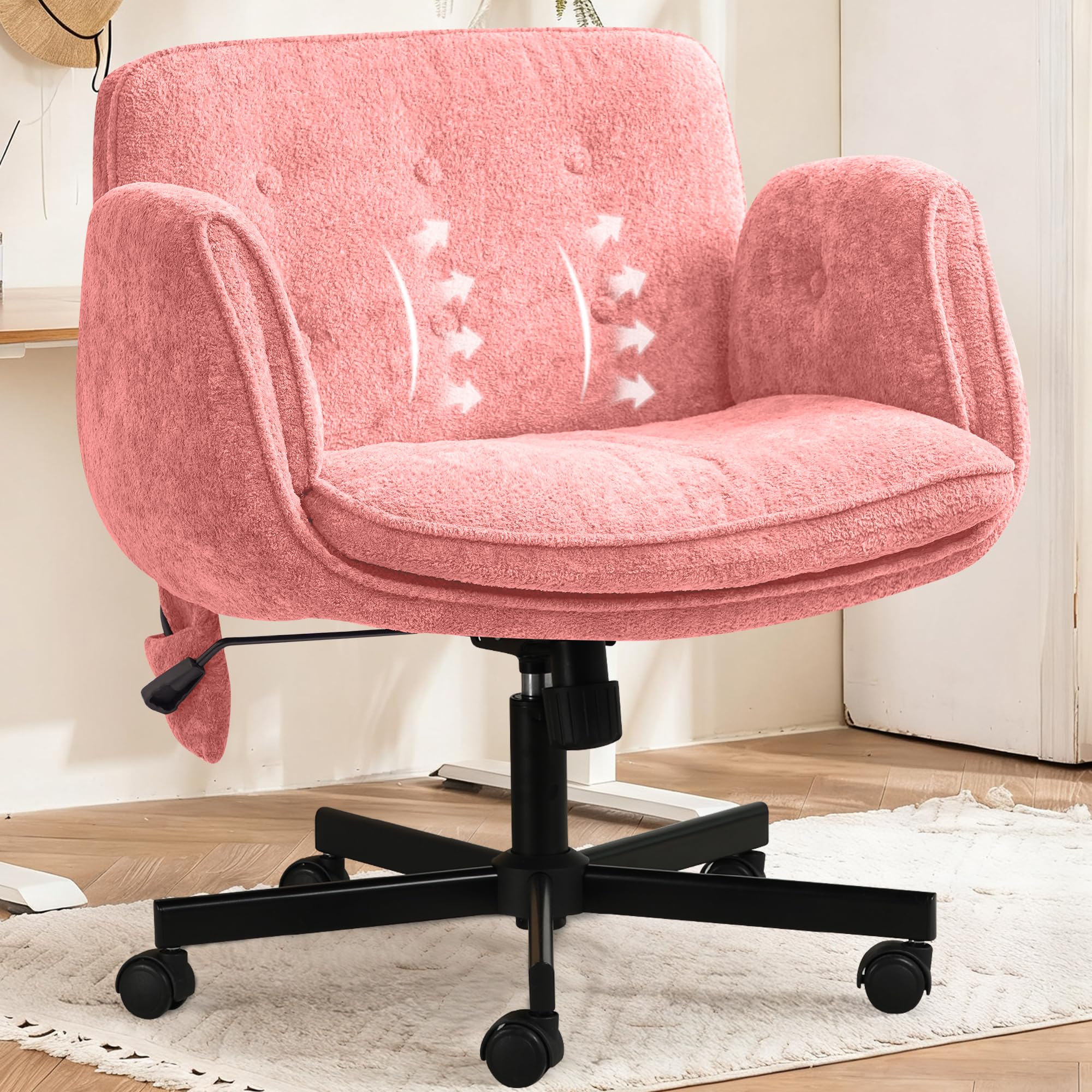 Folding Chair - Silla de Oficina con Ruedas y