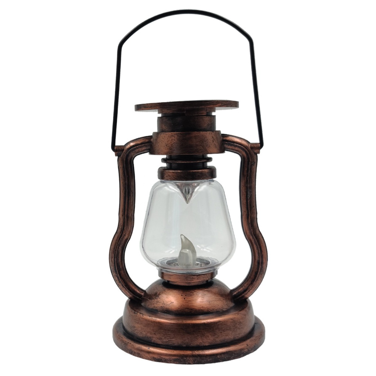 Camping Solar Lantern - Lámpara de queroseno retro solar explosiva,