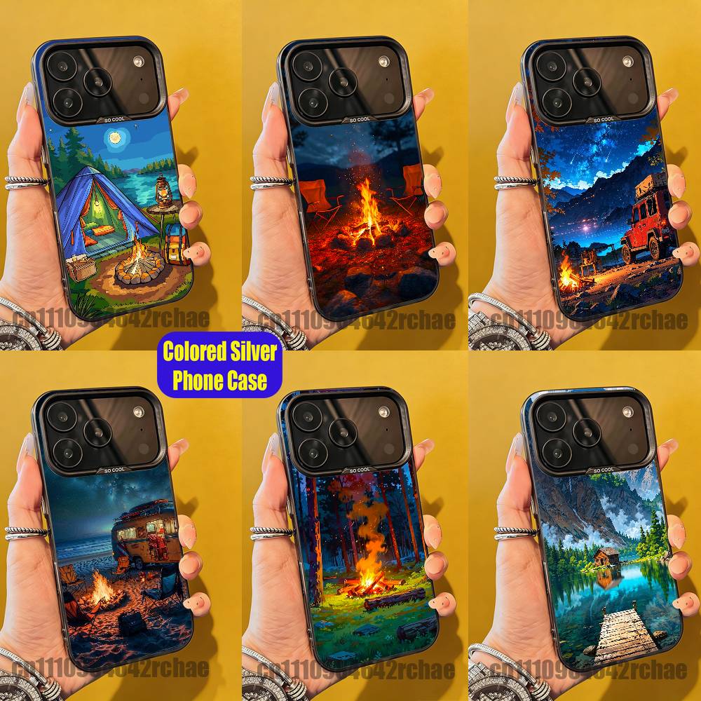 Outdoor Camping Quotes - Funda para Teléfono con Diseño de