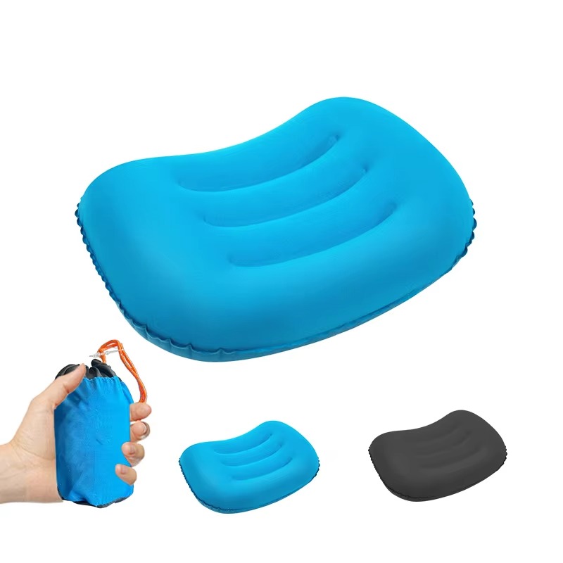 Camp Pillow Compressible - Almohada inflable ergonómica de TPU comprimible