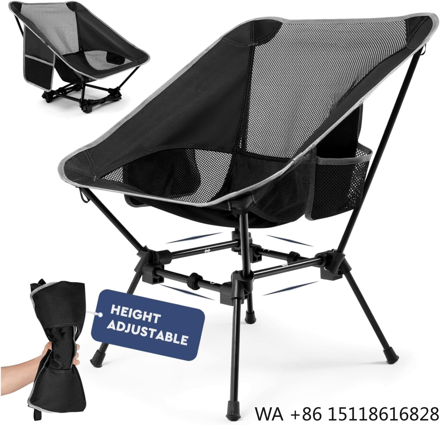 Folding Chair - Silla de Camping Ligera, Silla de