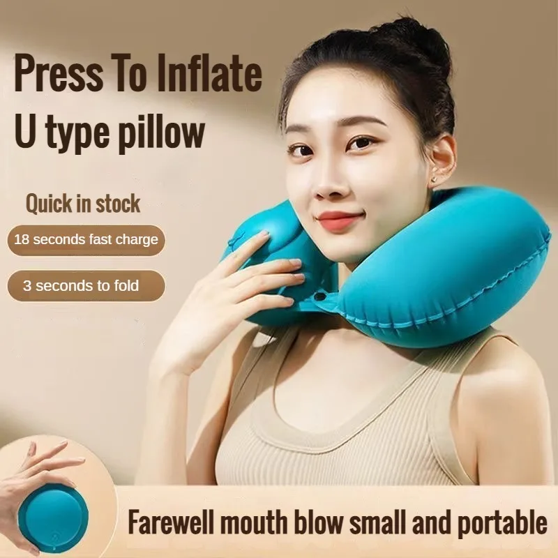 Camp Pillow Compressible - Almohada inflable de compresión en forma