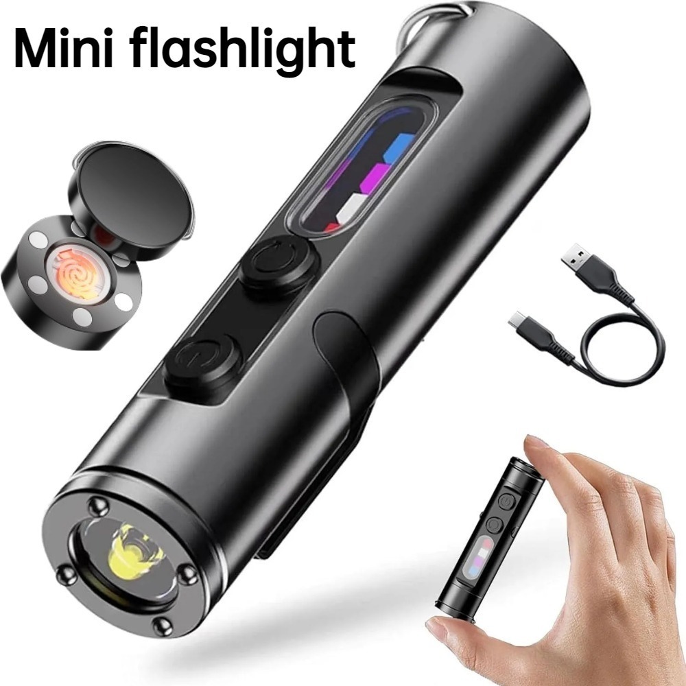 Camping Lantern - Mini linterna LED recargable tipo C