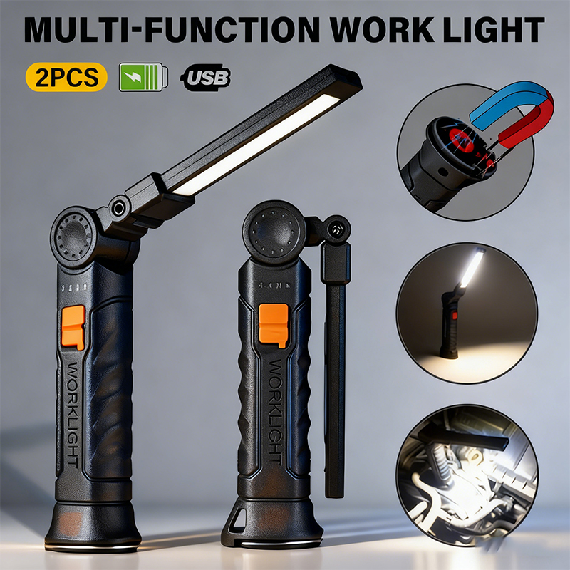 Camping Lantern - Linterna LED COB portátil, luz de