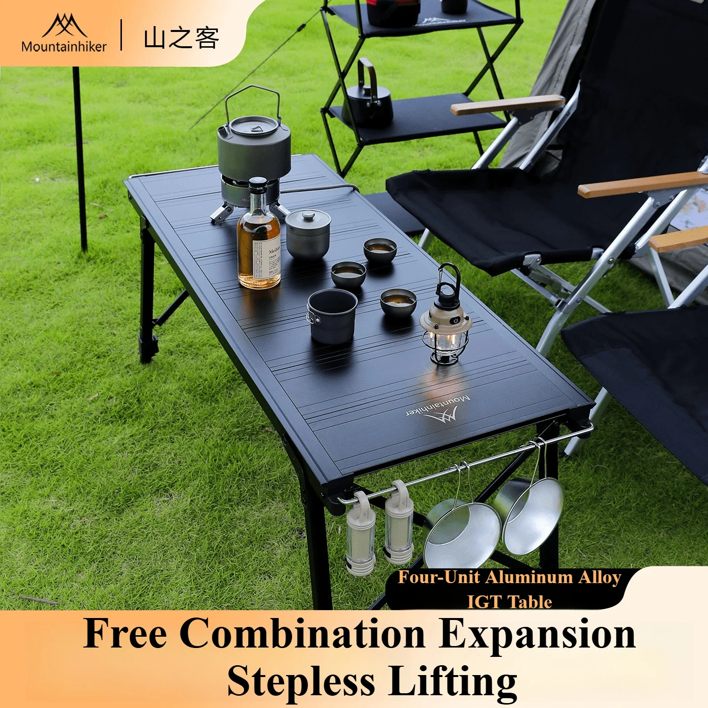 Outdoor Camping Heater For Tent - Mountainhiker Camping elevador plegable extraíble multiunidad