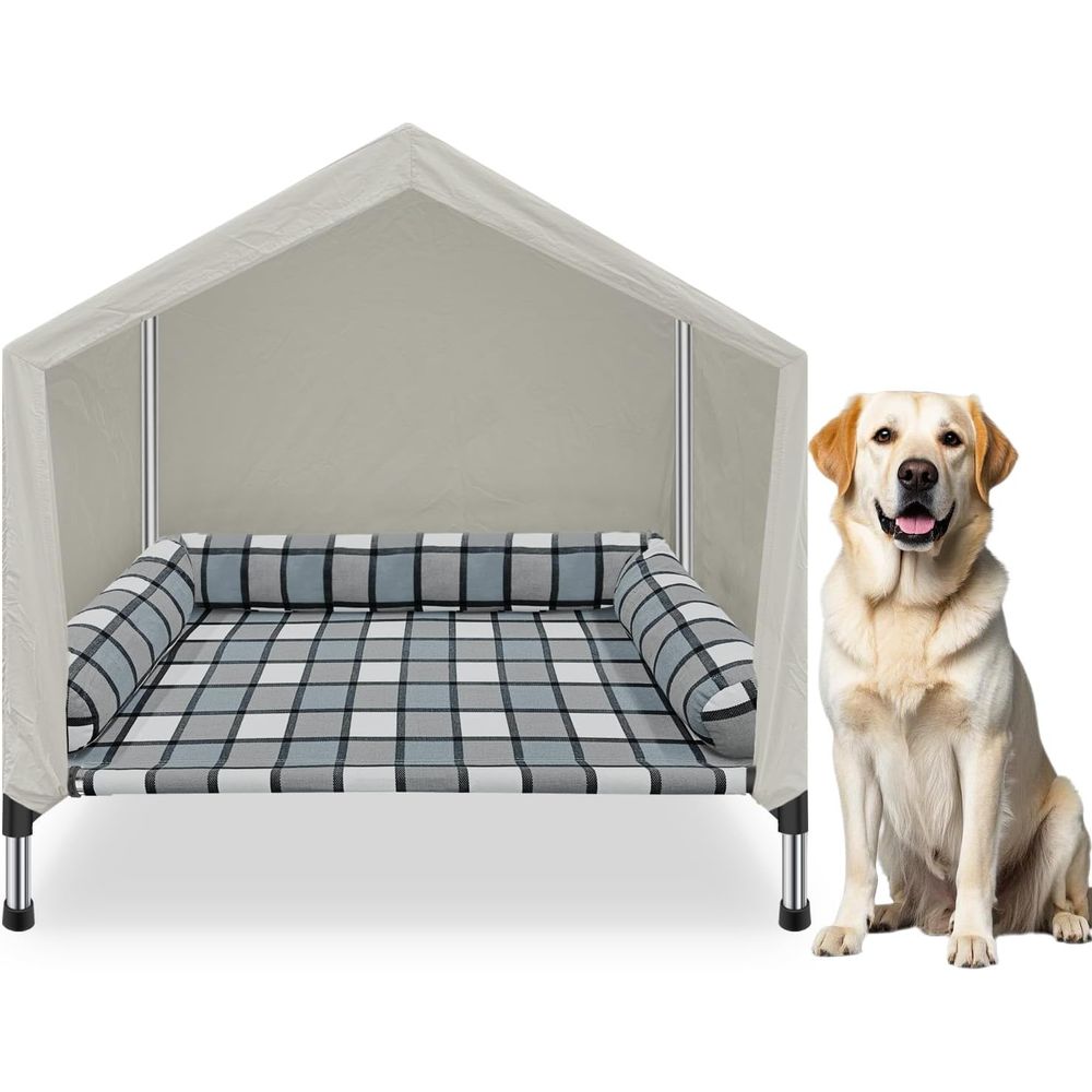 Camping Outdoor Or Indoor - Cama elevada para perros - Cama
