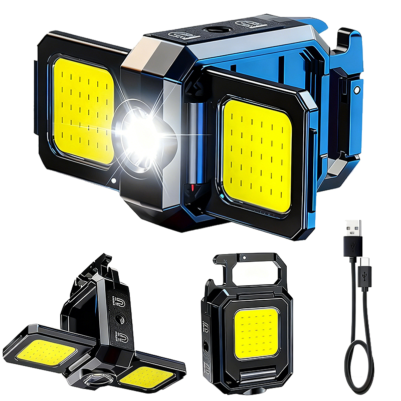 Camping Lantern - Mini linterna llavero luz COB luz