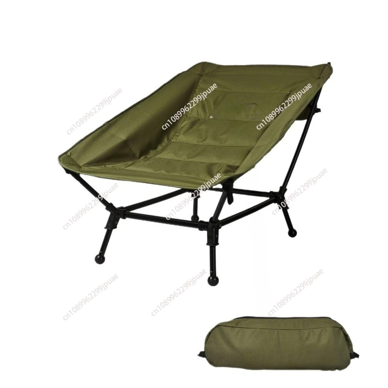 Outdoor Camping High Chair - Silla Plegable de Aleación de Aluminio