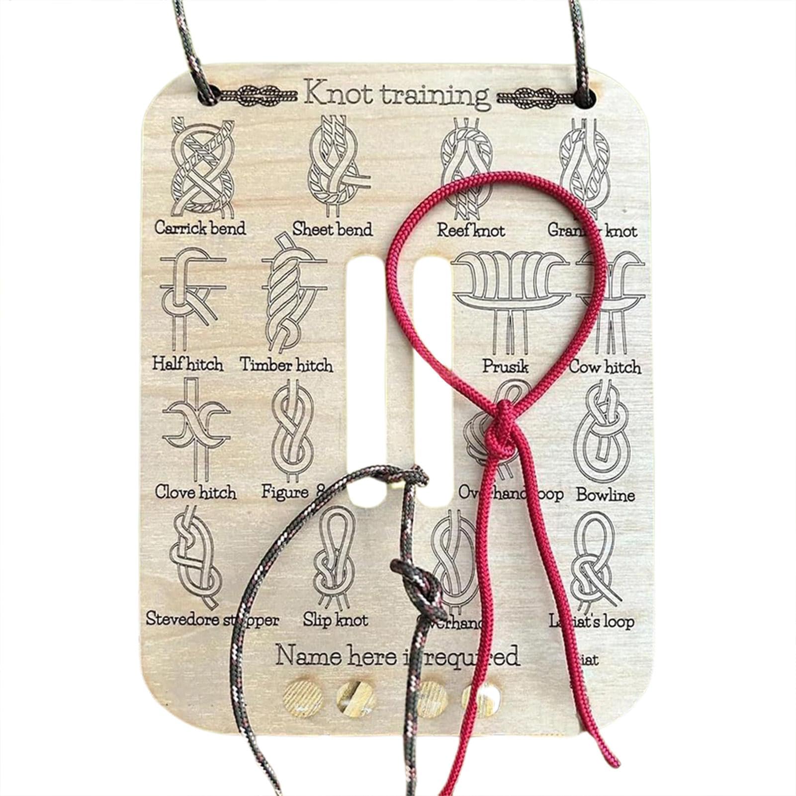 Outdoor Camping Ideas - Kit de Práctica Creativa para Atar