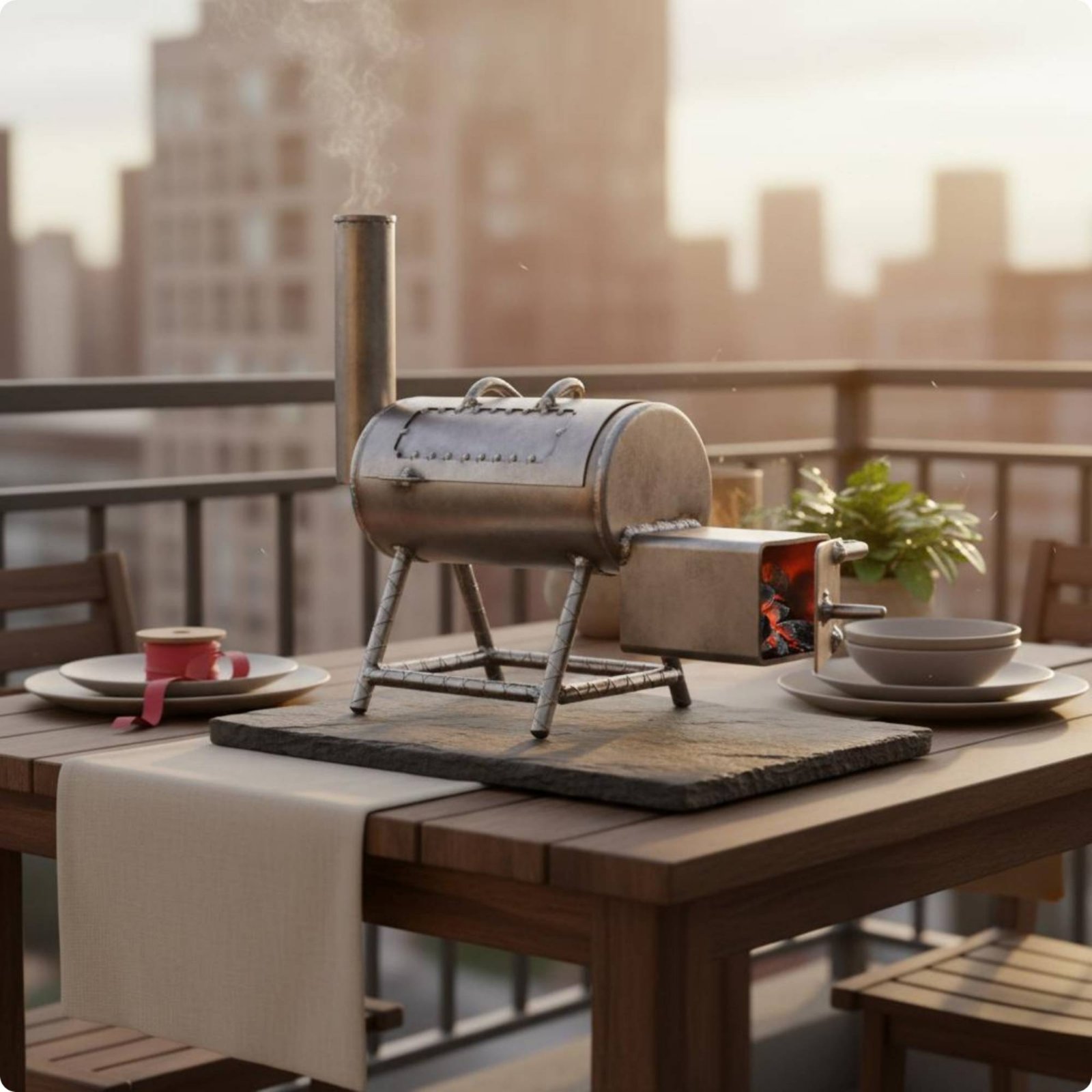 Outdoor Camping Ideas - Mini Parrilla Portátil, Idea de Regalo,
