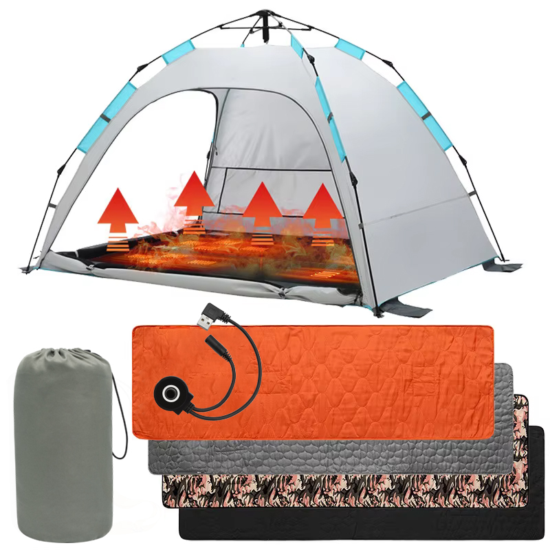 Outdoor Camping Sleeping Bag - Estera para dormir con calefacción USB