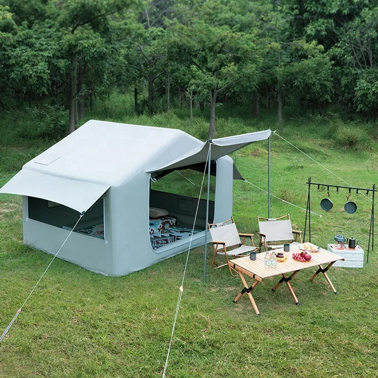 Outdoor Camping On Youtube - Carpa Inflable Grande de Montaje Rápido