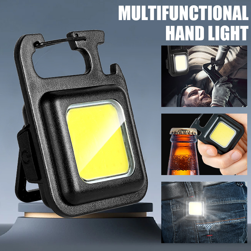 Camping Lantern - Mini Linterna COB Súper Brillante, Portátil,