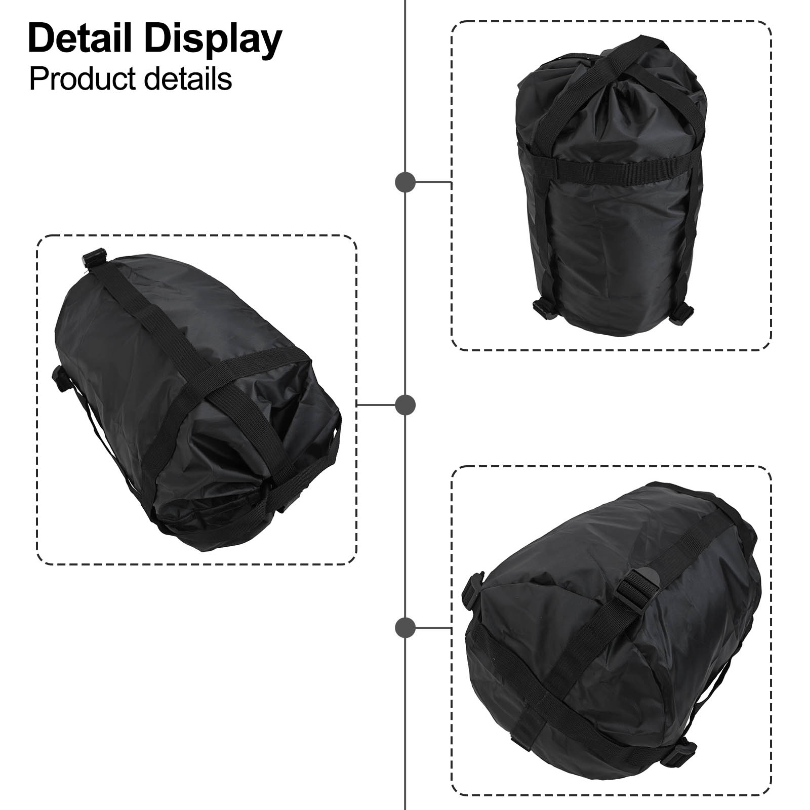 Outdoor Camping Sleeping Bag - Bolsa de Almacenamiento para Saco de