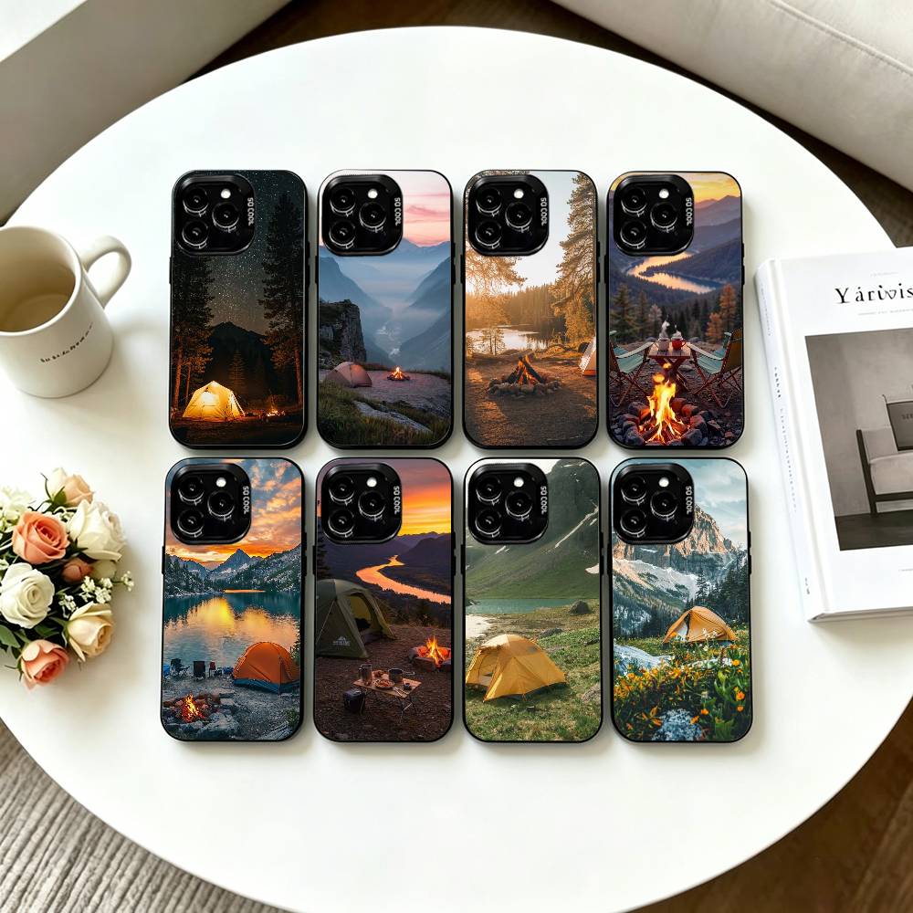 Outdoor Camping Quotes - Funda para Teléfono con Diseño de