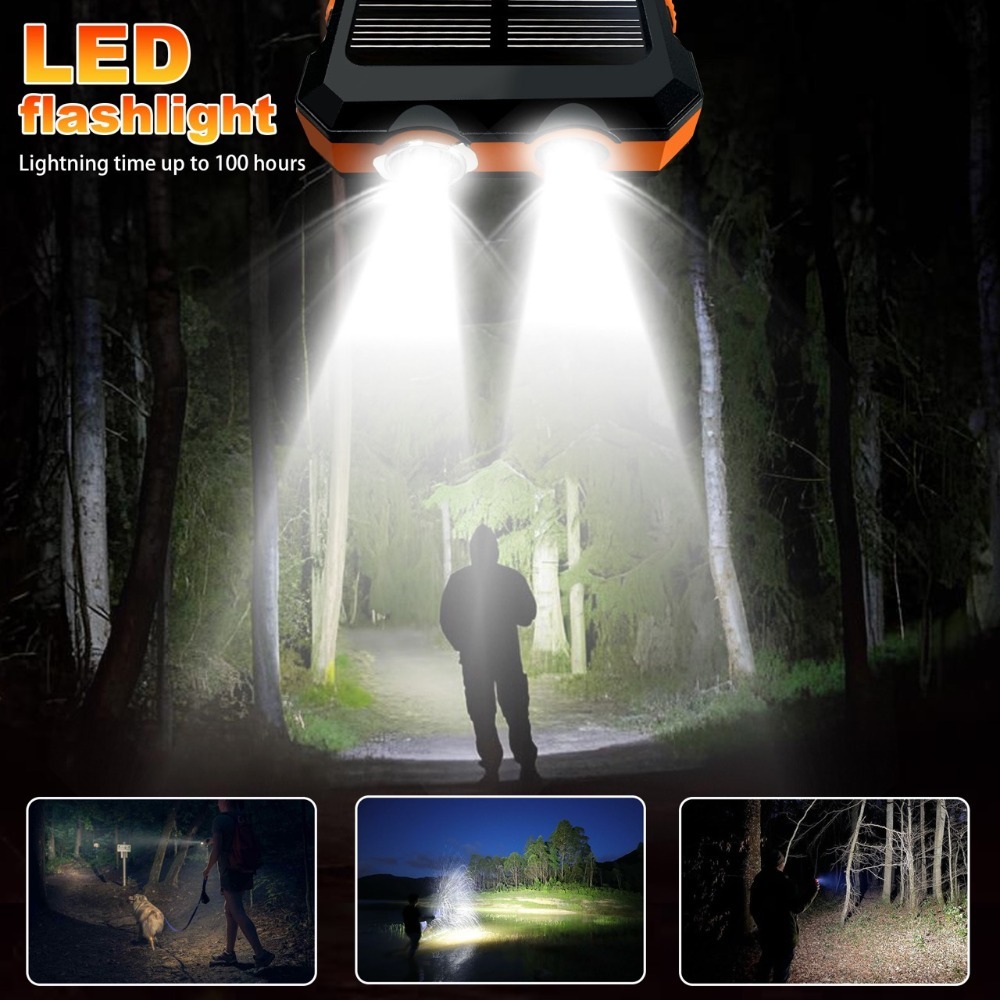 Banco de energía solar portáti - Camping Solar Lantern reseña y precio