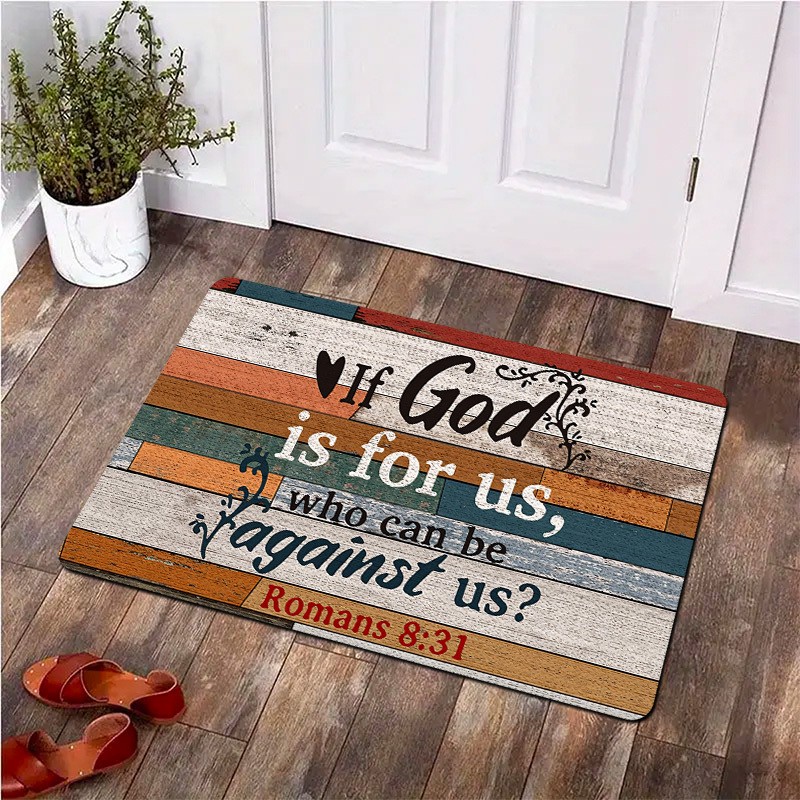 Alfombrilla Antideslizante par - Outdoor Camping Quotes reseña y precio