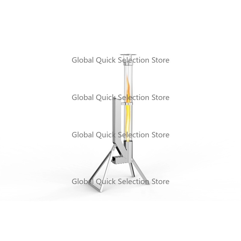 Estufa de pellets para exterio - Outdoor Camping Heater reseña y precio