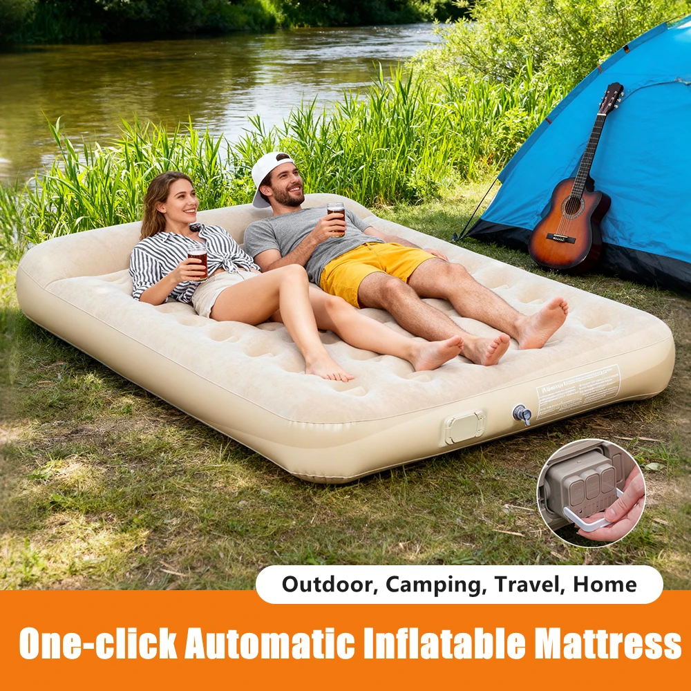 Nuevo colchón de aire con bomb - Camping Outdoor Or Indoor reseña y precio