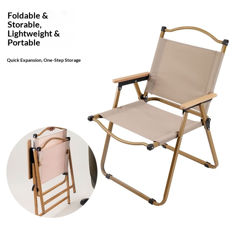 Silla Plegable Portátil Ligera - Outdoor Camping High Chair reseña y precio