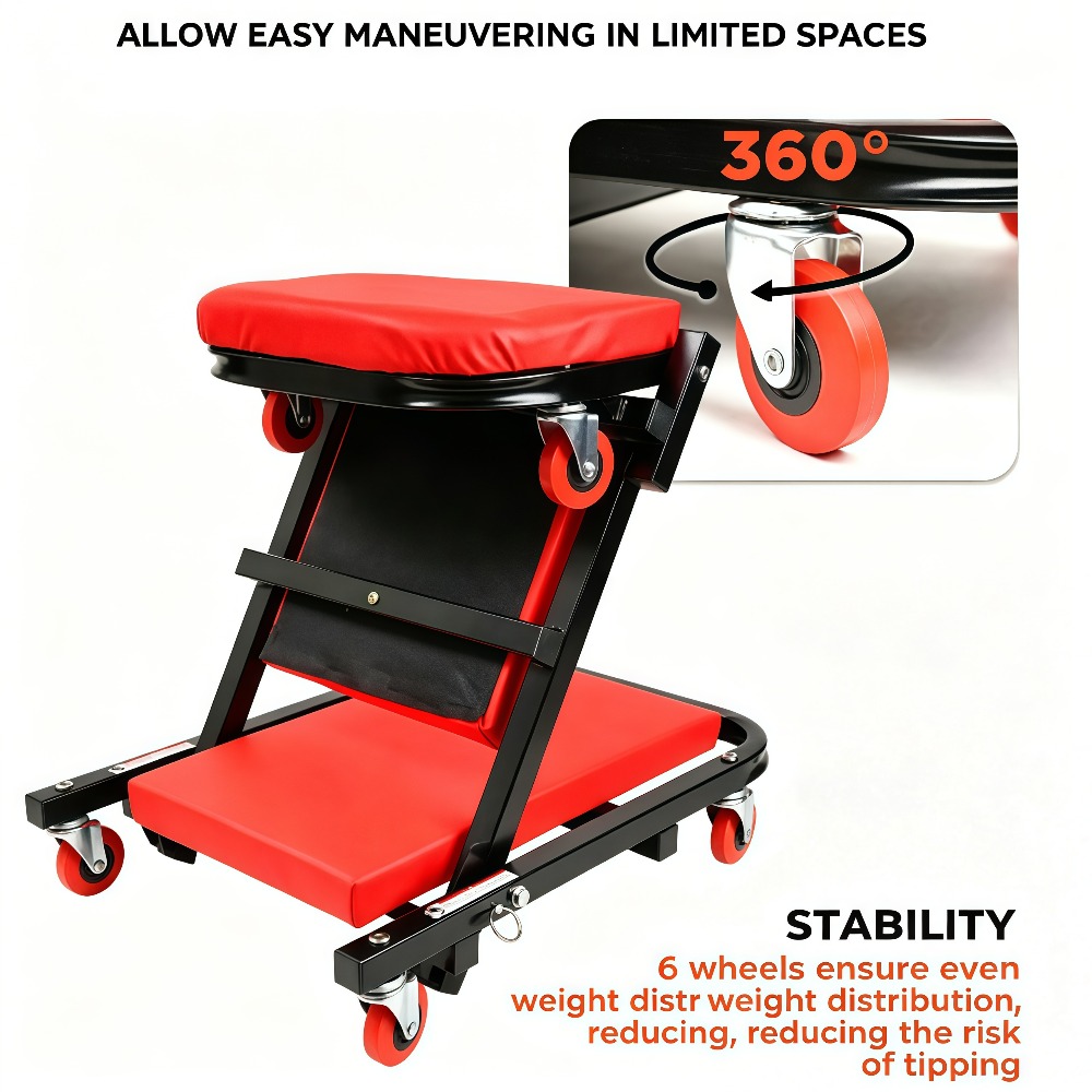 1 unidad de rueda de trabajo m - Folding Chair reseña y precio