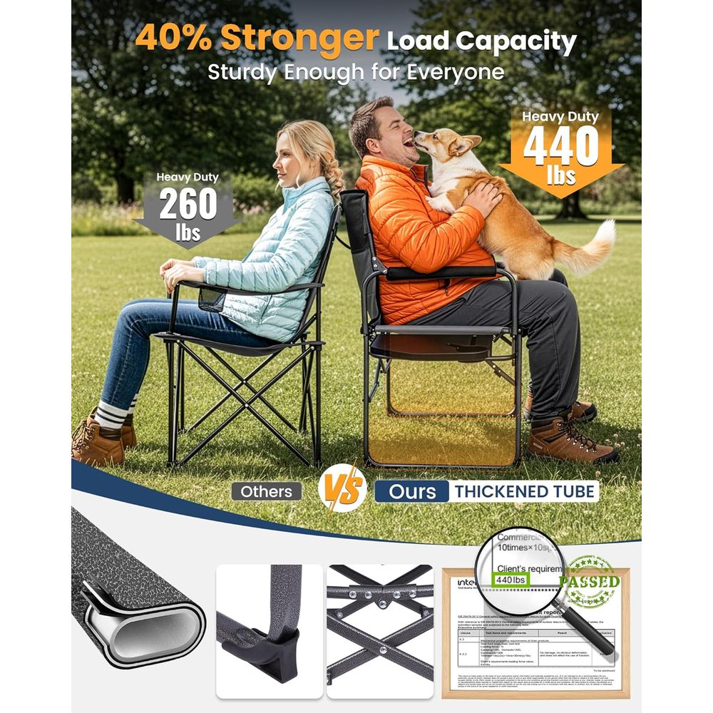 Silla de Director de Camping E - Folding Chair reseña y precio