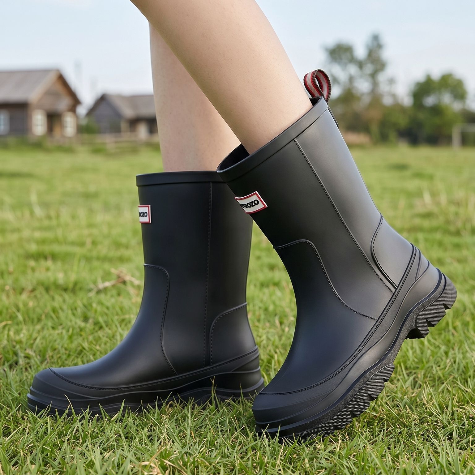 Botas de Lluvia de Media Caña  - Outdoor Camping On Youtube reseña y precio