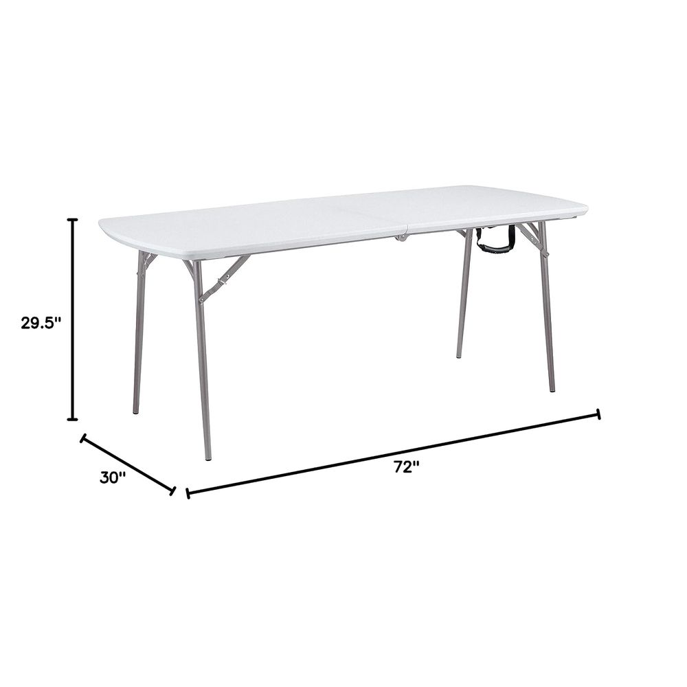 Mesa Plegable de Plástico de 3 - Camping Outdoor Or Indoor reseña y precio