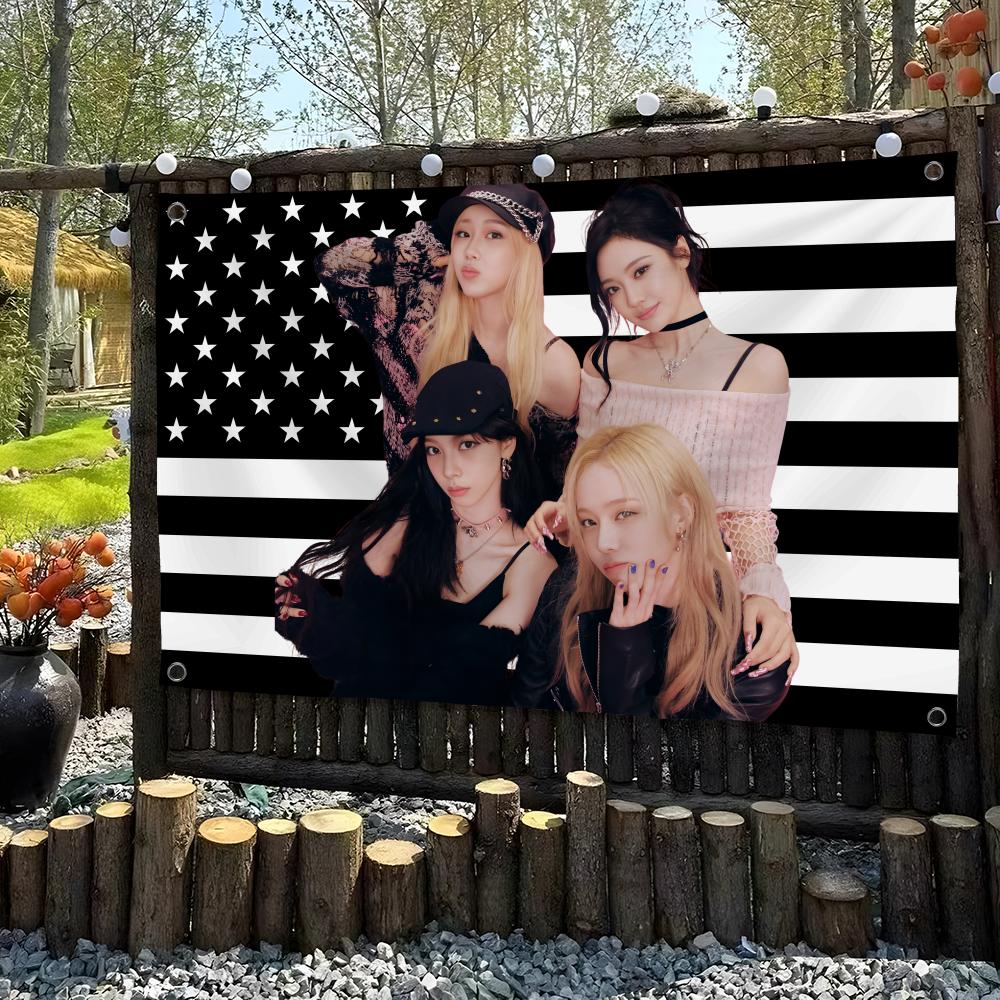 Banderas personalizadas de la  - Outdoor Camping Korea reseña y precio