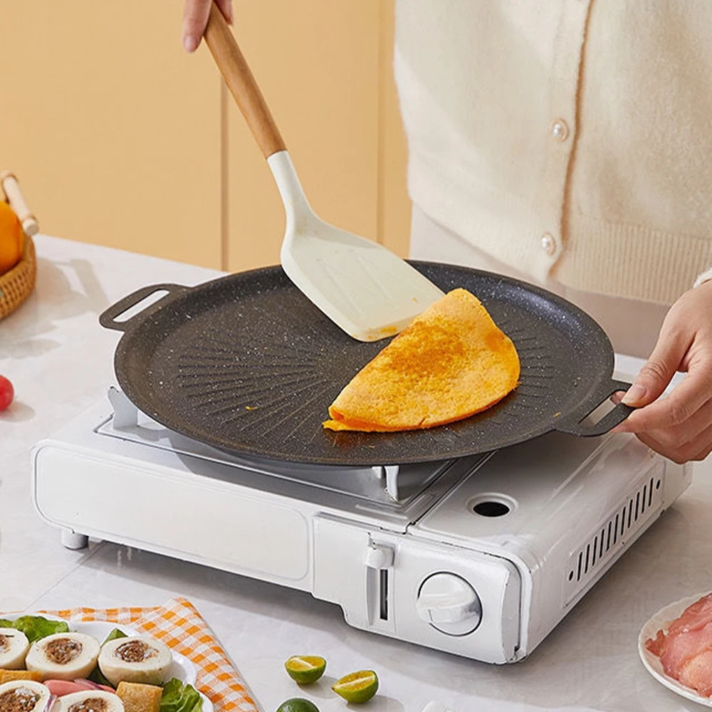 Plancha para Asar de 34CM para - Outdoor Camping Kitchen reseña y precio