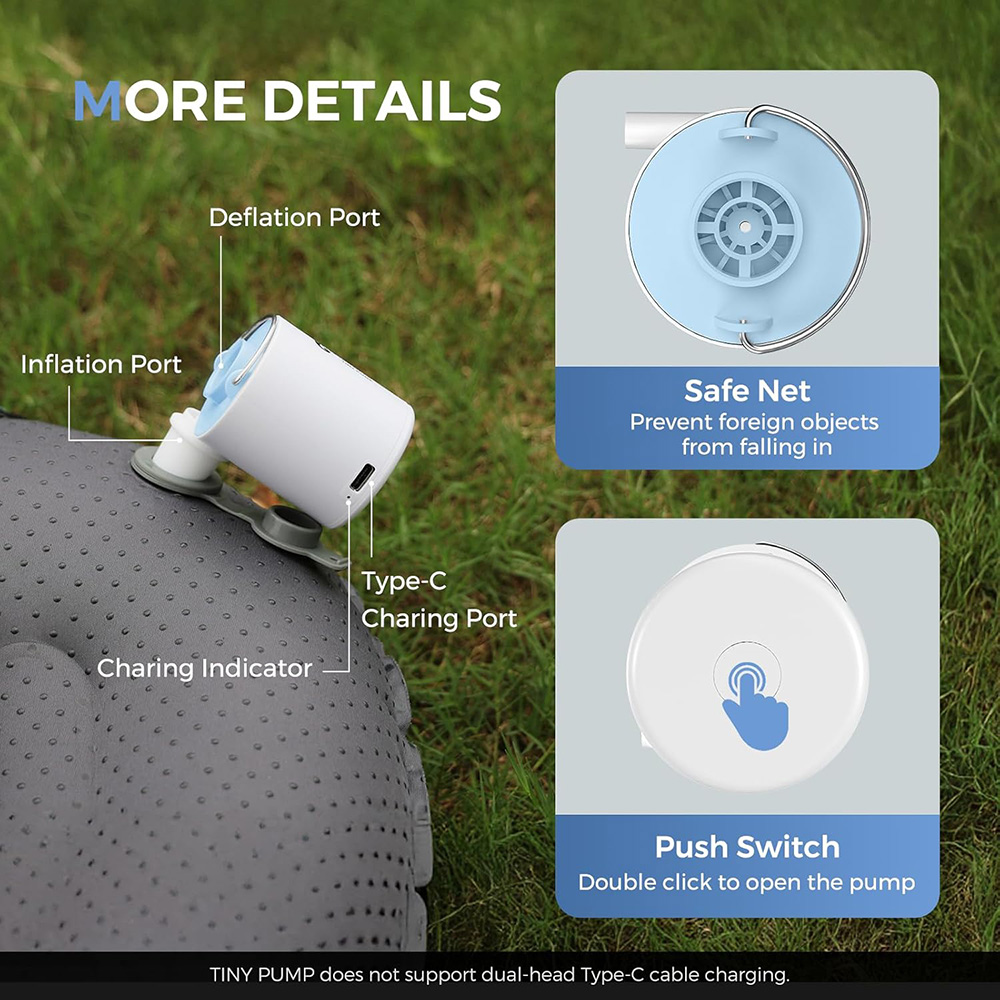 FLEXTAIL Bomba de aire portáti - Outdoor Camping Sleeping Bag reseña y precio