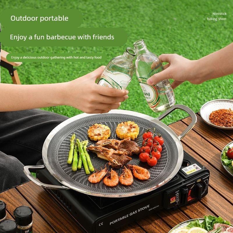 Sartén Multifuncional de Acero - Outdoor Gas Stove reseña y precio