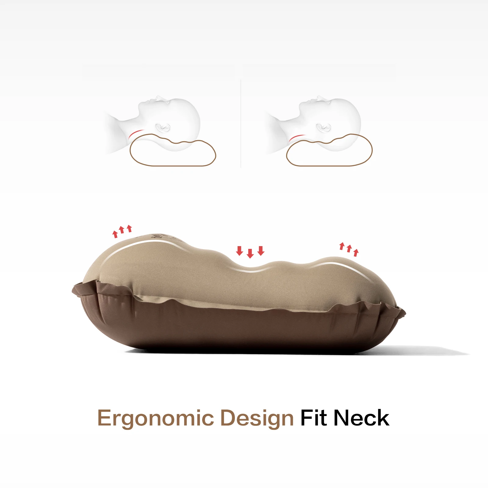 MOBI GARDEN-almohada inflable  - Camp Pillow Compressible reseña y precio