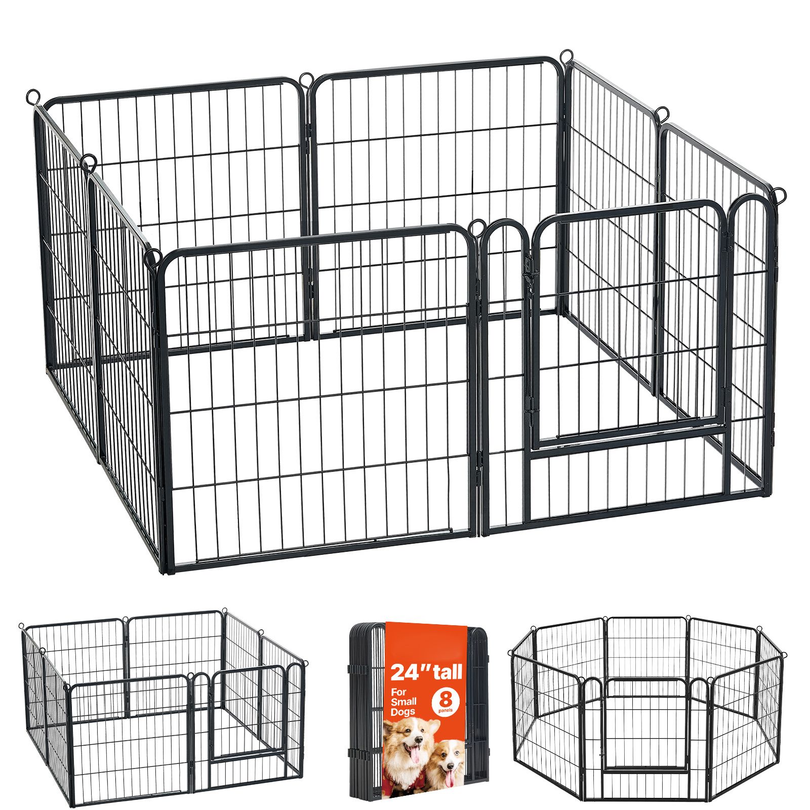Corral para Perros de 24 Pulga - Camping Outdoor Or Indoor reseña y precio