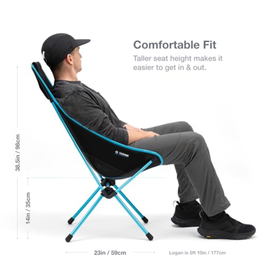 Silla Plegable Ligera zz-Sunse - Outdoor Camping High Chair reseña y precio