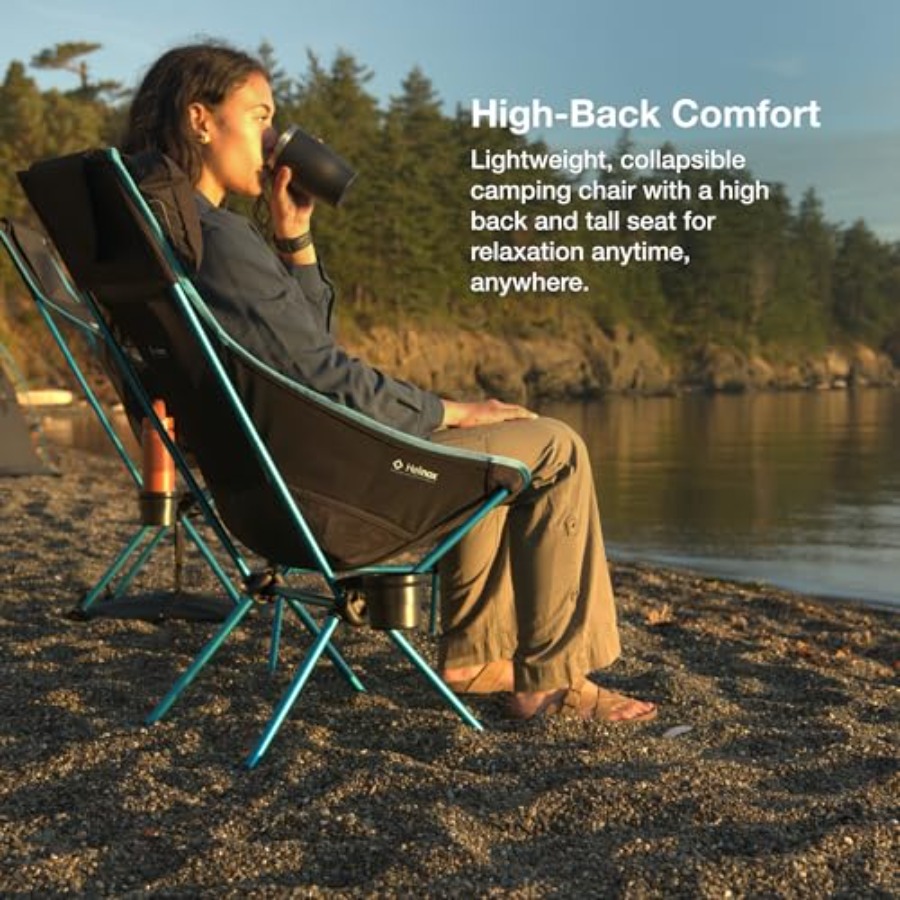 Silla Plegable Ligera zz-Sunse - Outdoor Camping High Chair reseña y precio