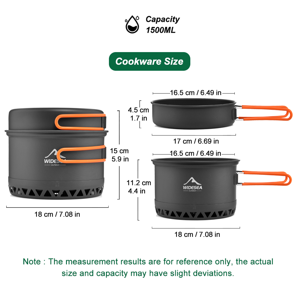 Vajilla para acampar, juego de - Outdoor Camping Dining Set reseña y precio