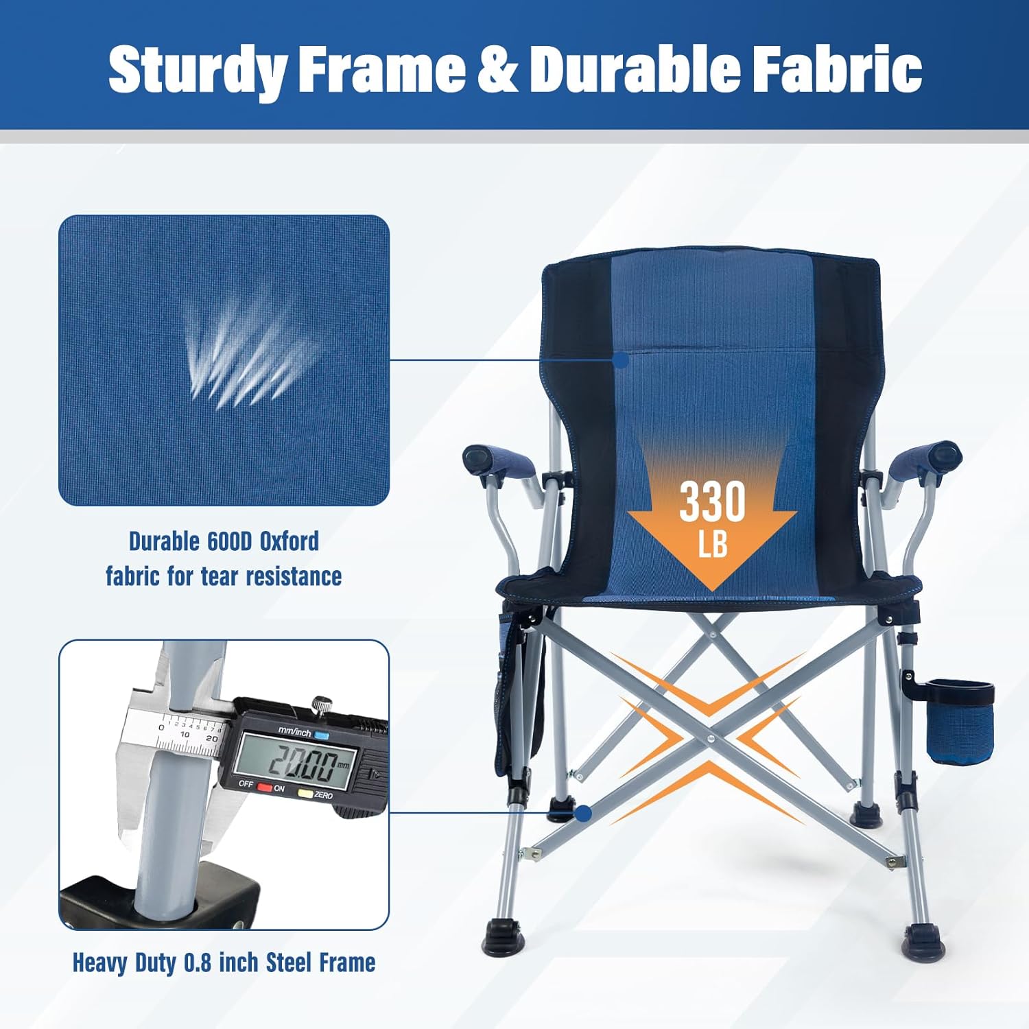 Silla Plegable Portátil para C - Folding Chair reseña y precio