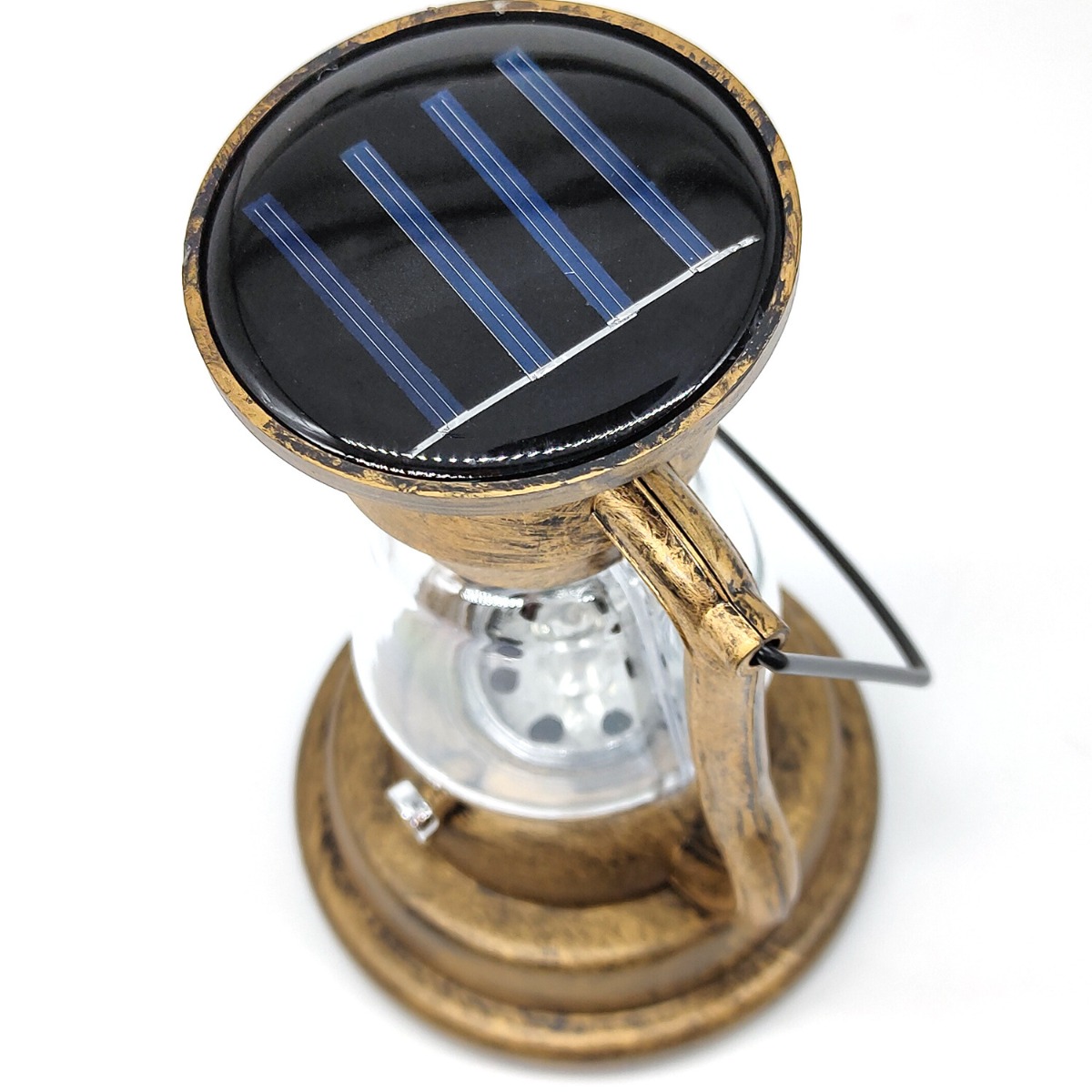 Lámpara de queroseno retro sol - Camping Solar Lantern reseña y precio