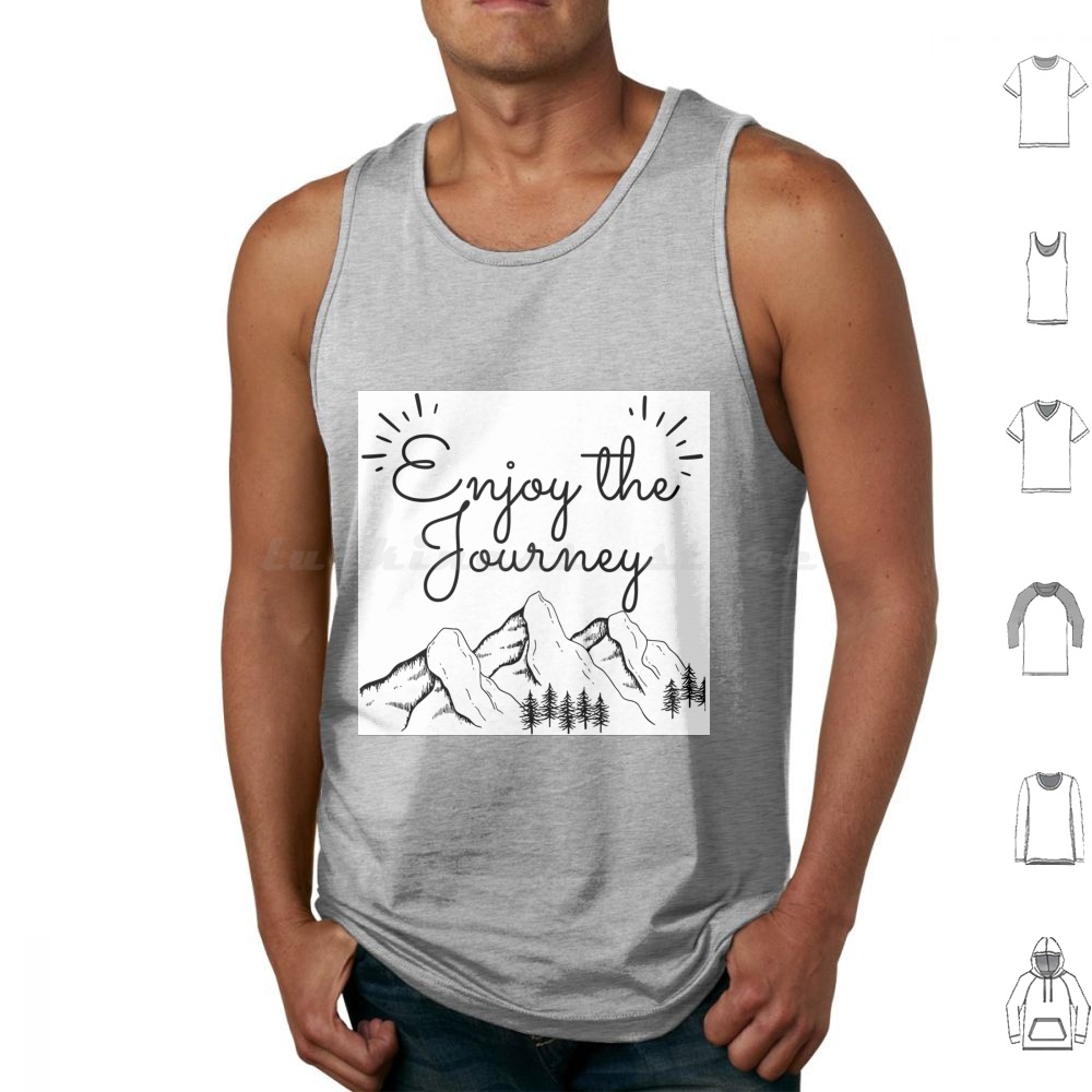 Disfrute del viaje Camisetas s - Outdoor Camping Quotes reseña y precio