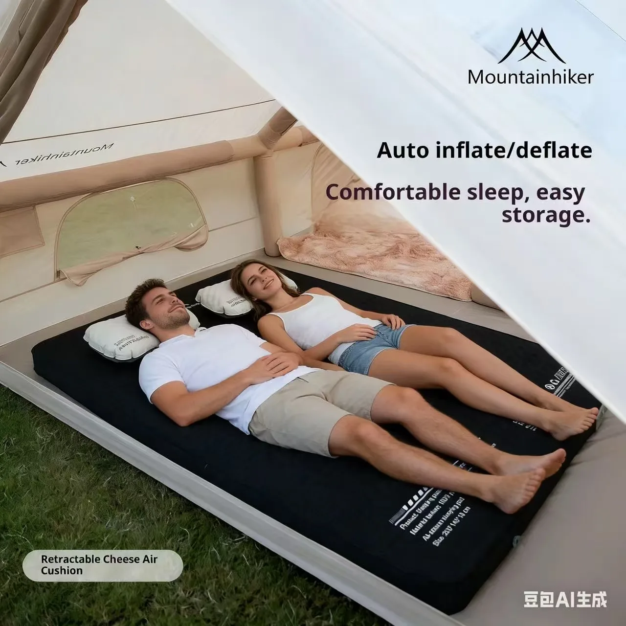 Colchón Inflable MOUNTAINHIKER - Outdoor Camping Carpet reseña y precio