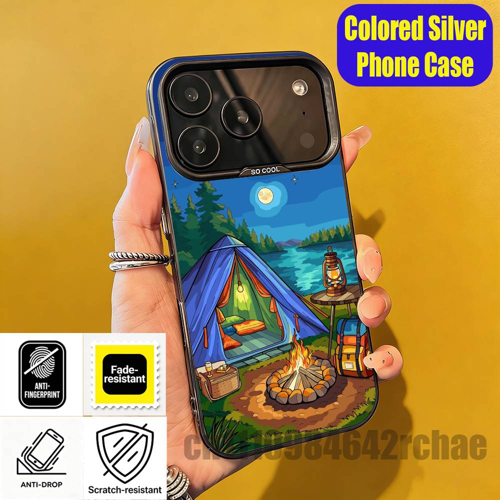 Funda para Teléfono con Diseño - Outdoor Camping Quotes reseña y precio