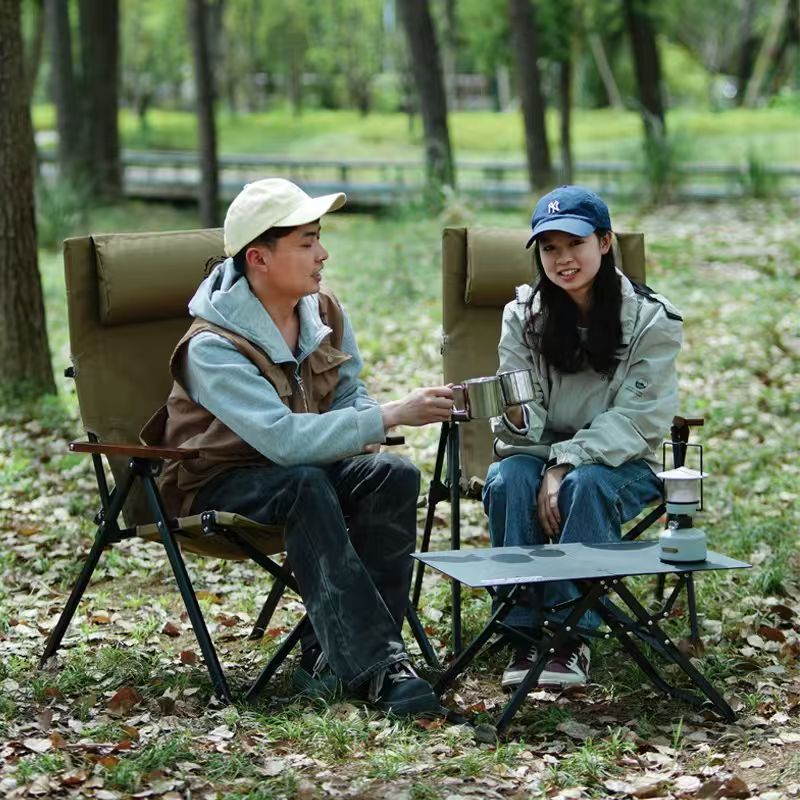 Silla Plegable de Playa y Camp - Outdoor Camping High Chair reseña y precio