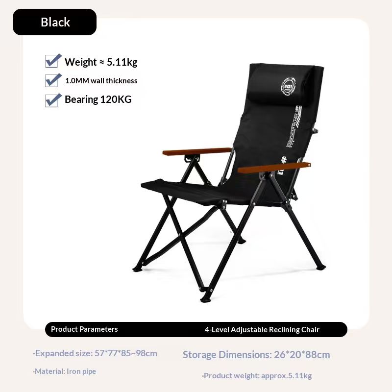 Silla Plegable de Playa y Camp - Outdoor Camping High Chair reseña y precio