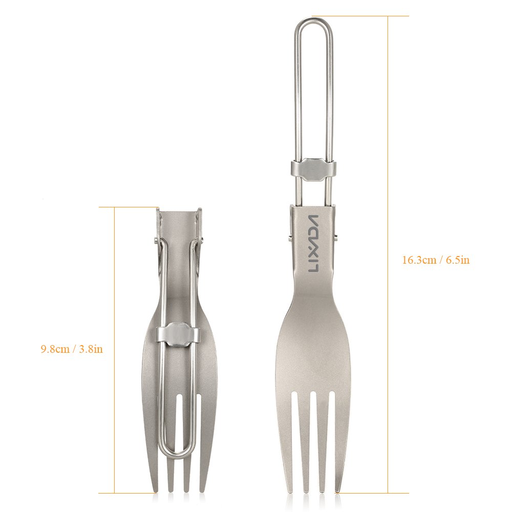 Lixada-horquilla plegable de t - Outdoor Camping Dining Set reseña y precio