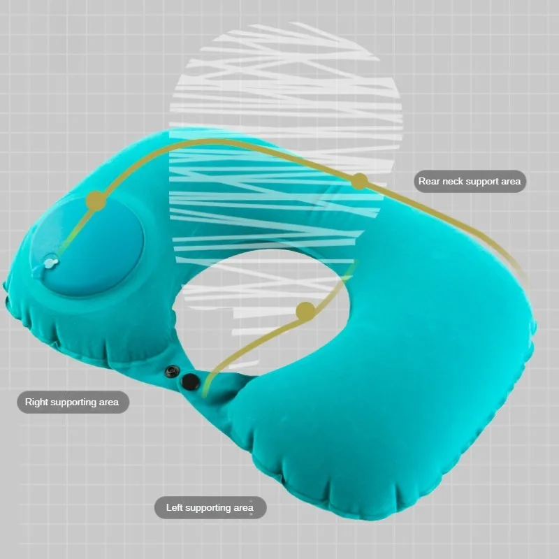Almohada inflable de compresió - Camp Pillow Compressible reseña y precio