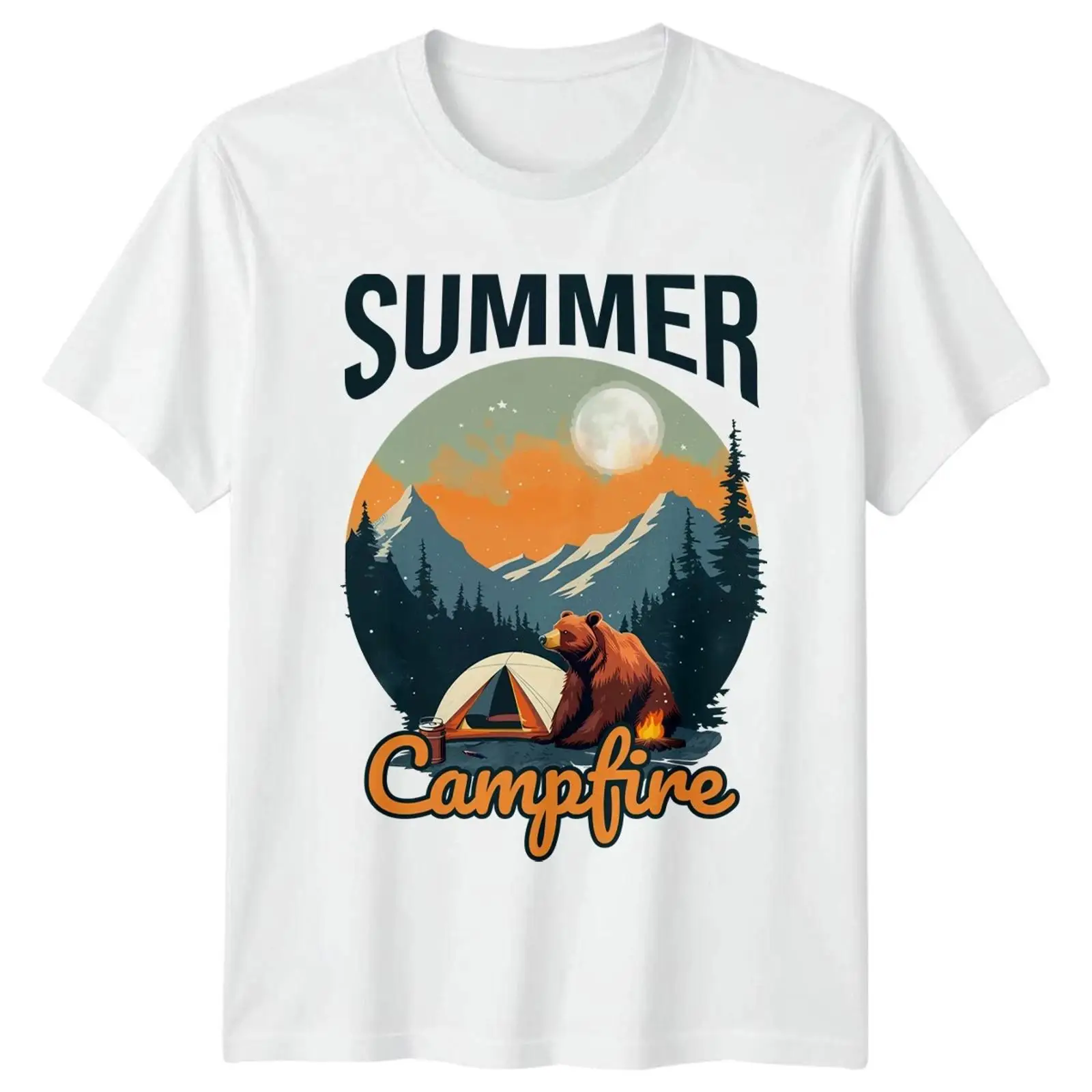 Camiseta Sommer Lagerfeuer par - Outdoor Und Camping reseña y precio
